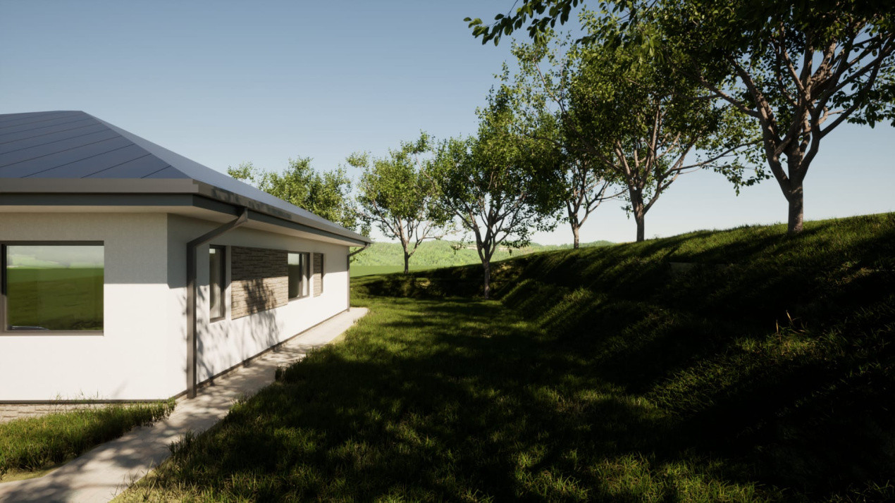 Teren autorizat 3 case individuale | 2500mp | UTILITATI LA PARCELA