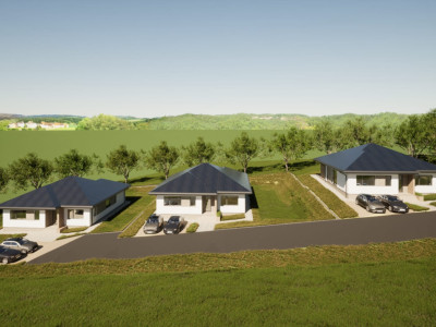 Teren autorizat 3 case individuale | 2500mp | UTILITATI LA PARCELA