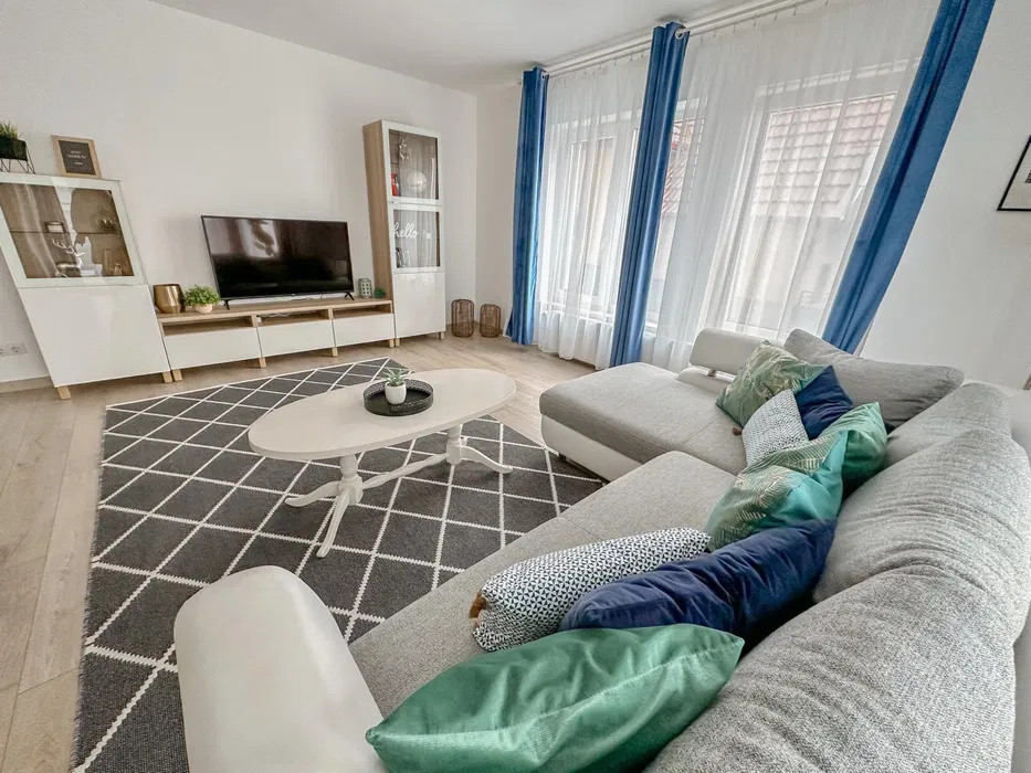 Apartament 2 camere MODERN | 70 mp + terasa 14 mp | Parcare | Bloc nou