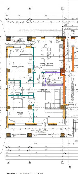 Spatiu comercial l semifinisat l 120 mp utili l parter l parcare l VIVO