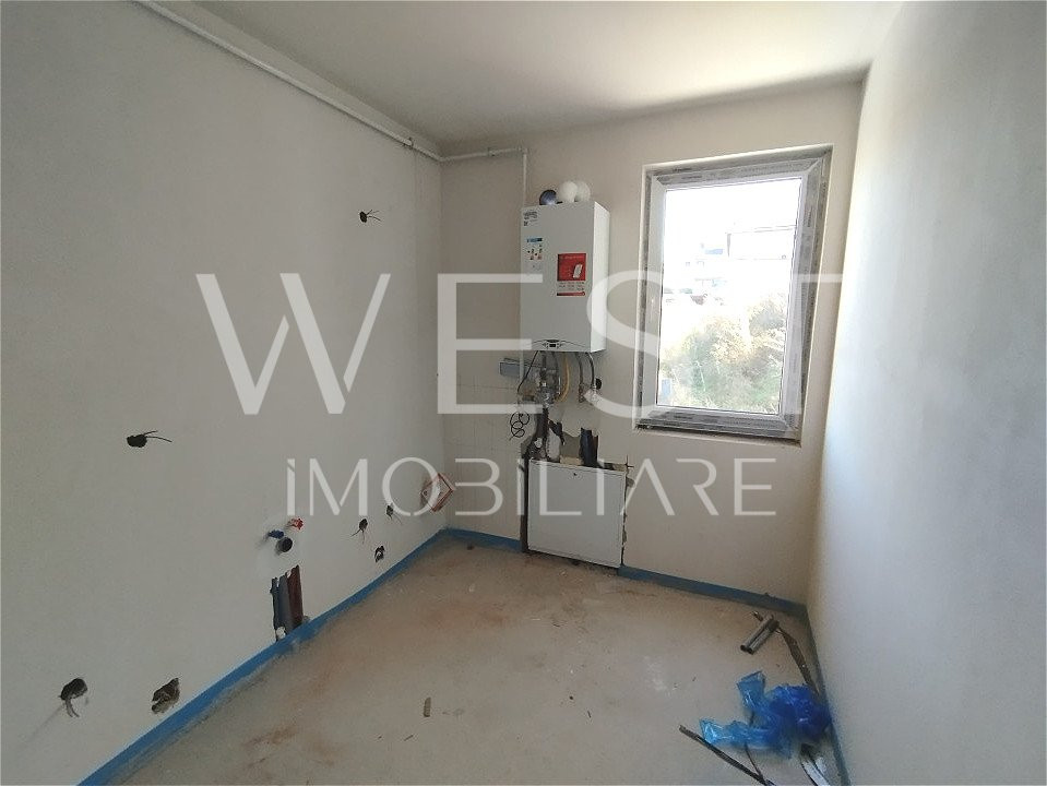 Apartament 1 cam 35mp+5mp balcon! Semifinisat! Bloc nou! Zona Teilor!