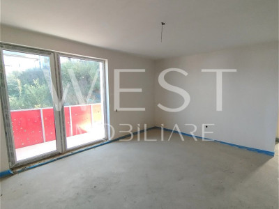Apartament 1 cam 35mp+5mp balcon! Semifinisat! Bloc nou! Zona Teilor!