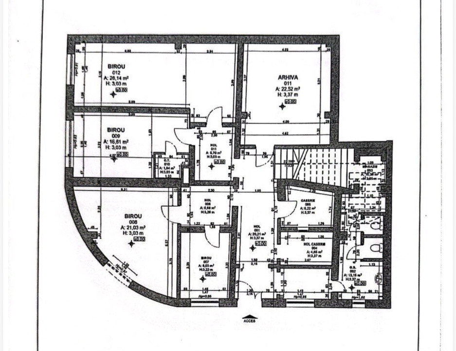 Cladire OFFICE 360mp util | 421mp teren | ULTRACENTRAL | Iuliu Maniu