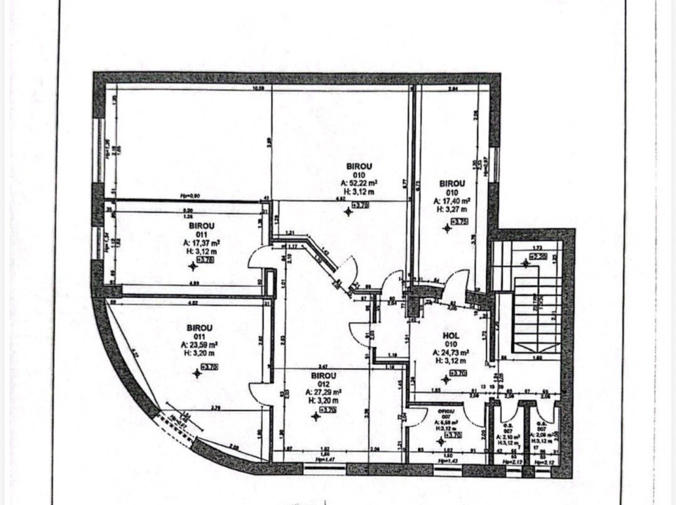 Cladire OFFICE 360mp util | 421mp teren | ULTRACENTRAL | Iuliu Maniu
