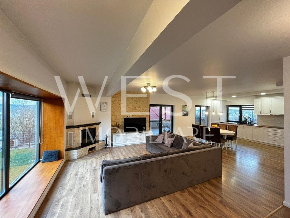 Casa de lux P+E, 300mp! Teren 600mp! Garaj! Zona Aerodromul Dezmir!