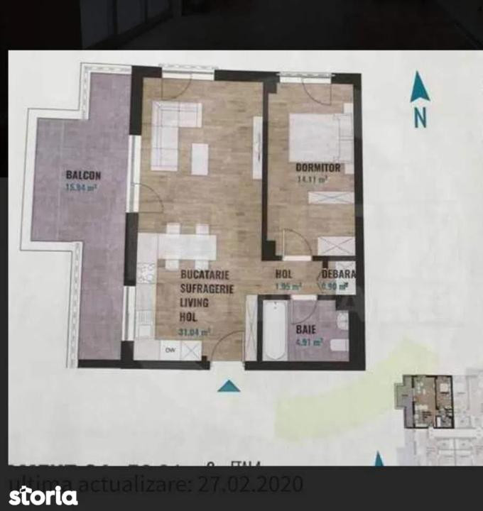 Apartament modern l 2 camere l la cheie l terasa l parcare l Europa 