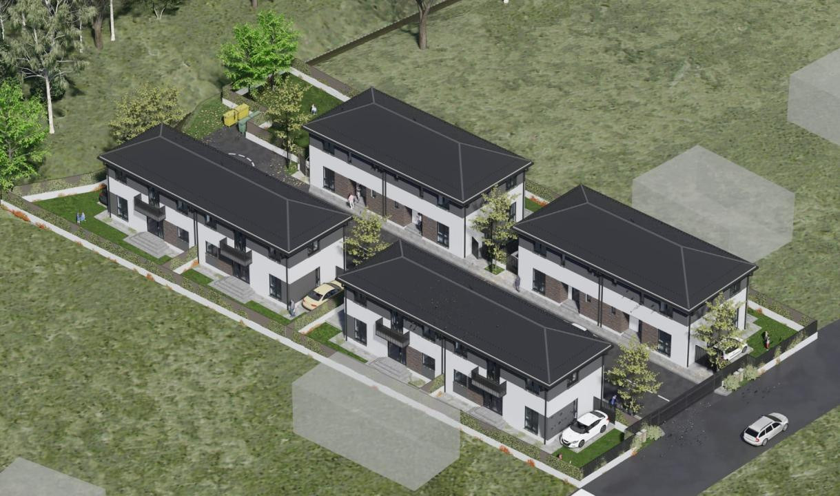 Unitate duplex l teren l parcare l parc privat l Tauti 