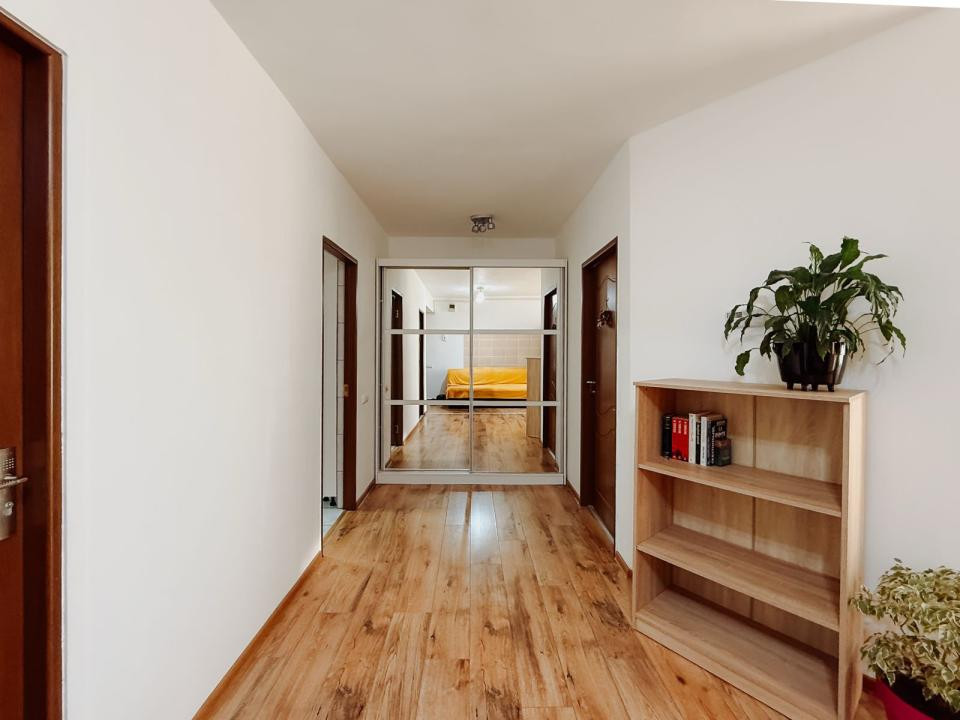 Ap. 3 camere | str. Florilor, Floresti | Mobilat & Utilat | 58mp + 6mp Balcon