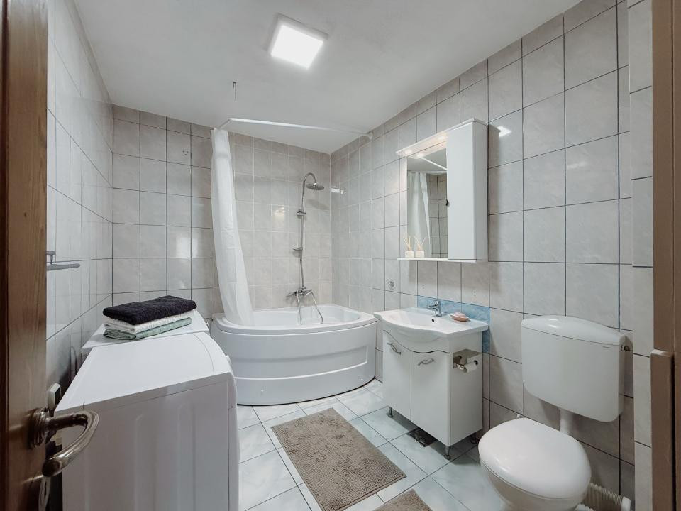 Ap. 3 camere | str. Florilor, Floresti | Mobilat & Utilat | 58mp + 6mp Balcon