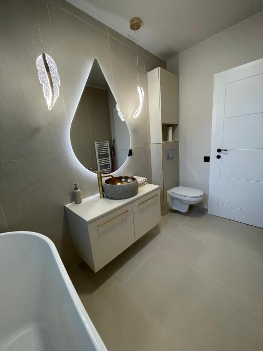 Ap. 3 camere 70mp + 2 balcoane MODERN | Etaj Intermediar | LA CHEIE