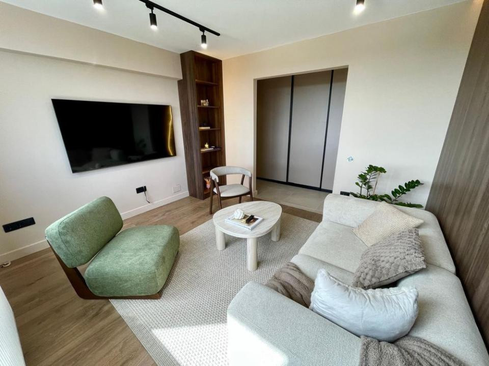 Ap. 2 camere cartier GHEORGHENI | 46mp + balcon | LA CHEIE