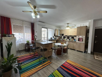 Apartament 3 camere mobilat, utilat l Su 58.28 mp, parcare l zona KIK 