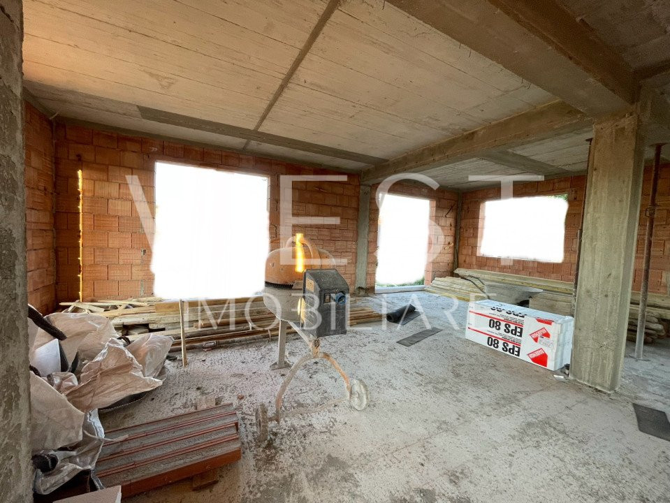 Casa individuală P+E cu 4 cam/120mp! Teren 514mp! Localitatea Chinteni