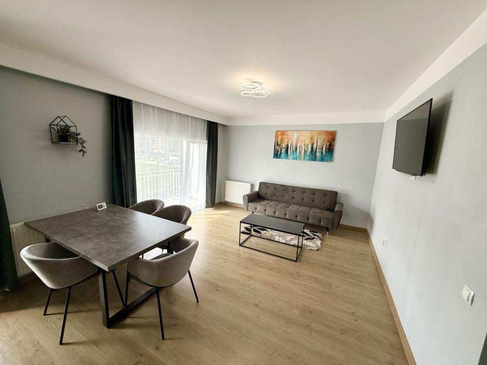 Ap 2 camere 50mp + 2 balcoane | Mobilat & Utilat MODERN | Parcare INCLUSA