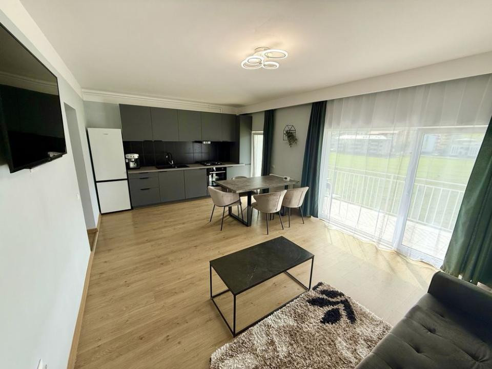 Ap 2 camere 50mp + 2 balcoane | Mobilat & Utilat MODERN | Parcare INCLUSA