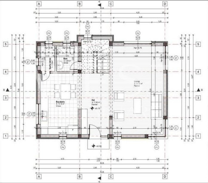 Casa individuală cu 4 camere/131mp! Teren 470mp! FINISAJE LUX! Dezmir!