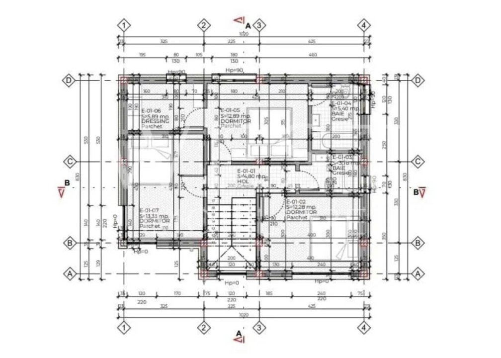 Casa individuală cu 4 camere, 118mp! Teren 440mp! Semifinisata! Dezmir