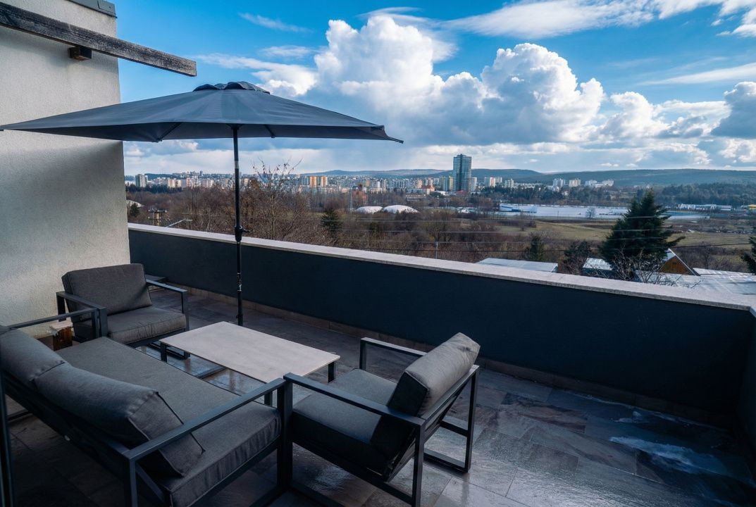 Duplex cu 4 camere si rooftop panoramic > zona Donath