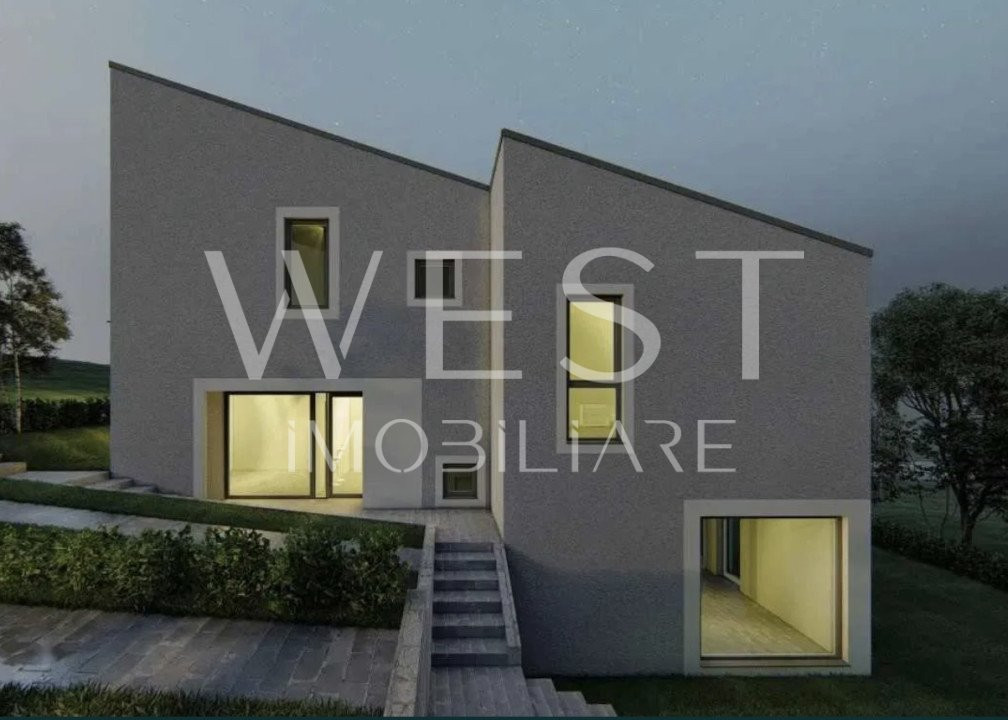 Duplex P+E cu 4 camere, 115mp! Semifinisat! Panorama SUPERBA! Dezmir!