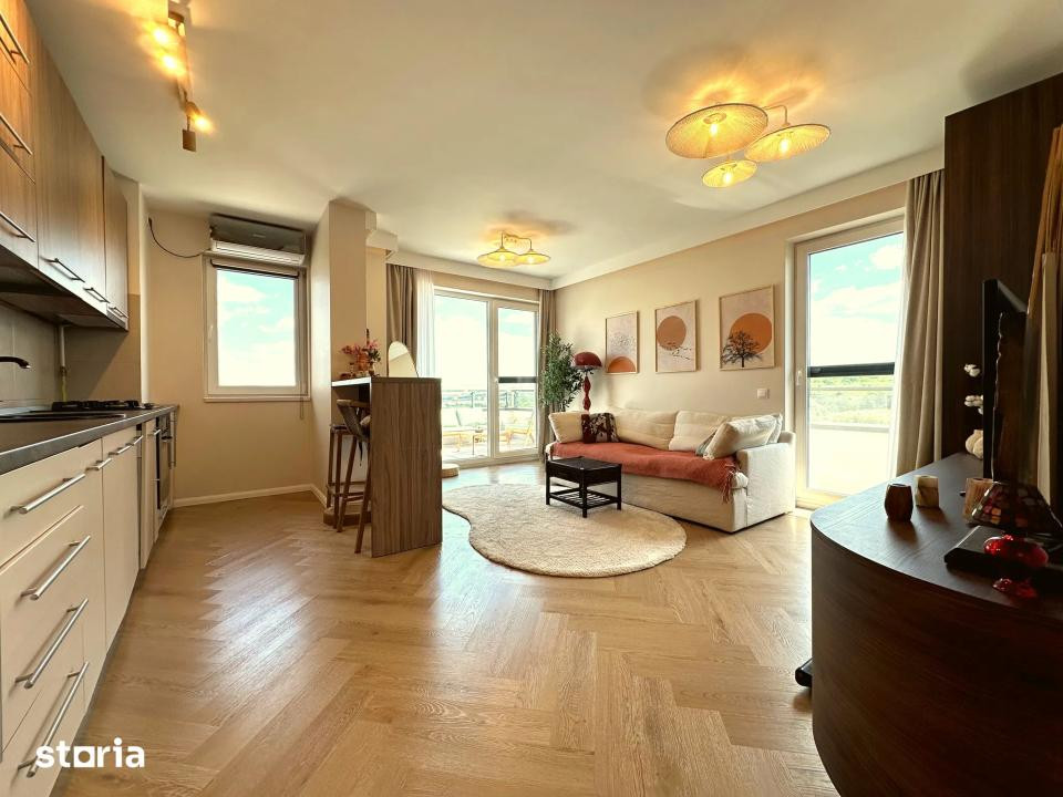 Apartament modern l la cheie l 2 camere l terasa l parcare l Grand Park