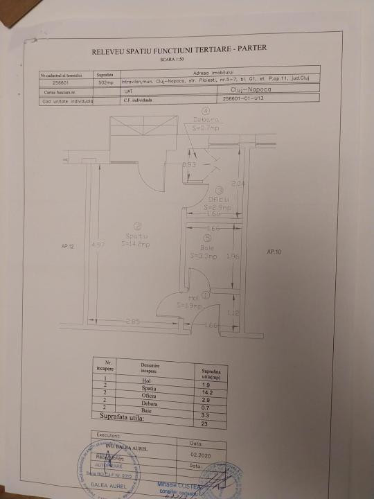 Spatiu comercial cu functii multiple 23 mp central 