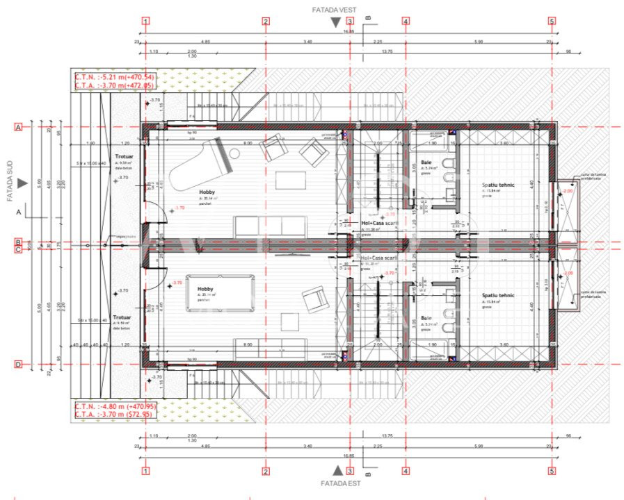 Duplex D+P+E cu 5 cam/193mp! Terase 65mp! PANORAMA SUPERBA! Voronet!