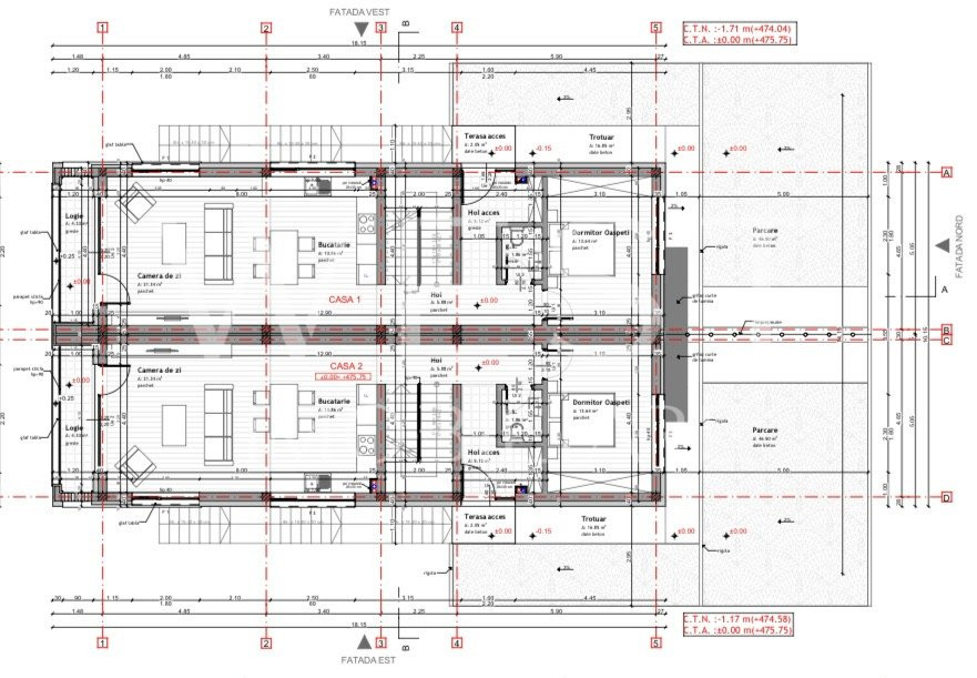 Duplex D+P+E cu 5 cam/193mp! Terase 65mp! PANORAMA SUPERBA! Voronet!