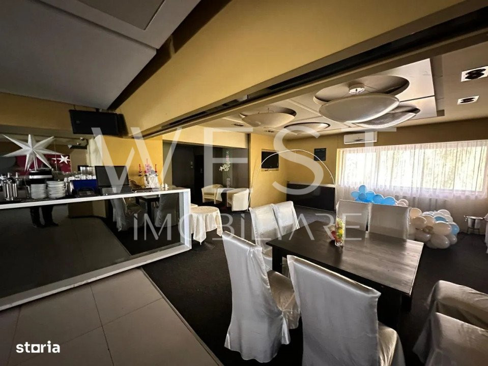 Spațiu RESTAURANT | Mobilat - Utilat | Terasă | Parcări | GRIGORESCU