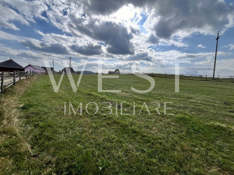 Teren în MĂGURI pretabil pentru cabană | 5600 m2 | Front 50m