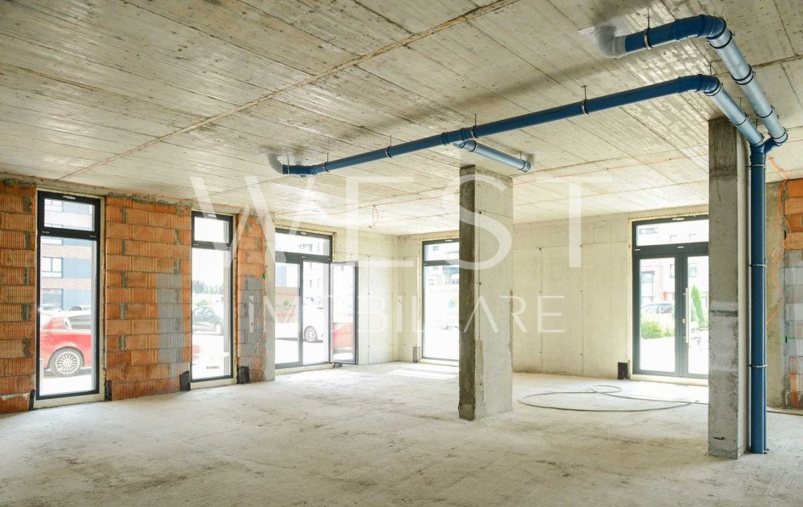 Spatiu com. Zona Park Lake | 211mp | 8 Parcari | Vizibilitate Maximă