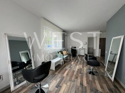 Spatiu comercial: Salon! 56mp! Utilat/Mobilat! zona Abator!