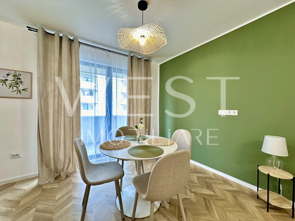Apartament 2 camere 56mp+ 12mp TERASA ! FINISAT și MOBILAT MODERN !