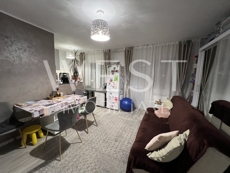 Apartament 2 cam. | 41mp | zona Stejarului | Mobilat/Utilat + Parcare