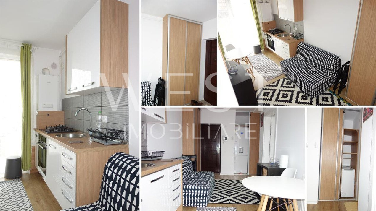 Apartament 2 cam. / 37 mp / Str. Eroilor, Florești / Mobilat & Utilat