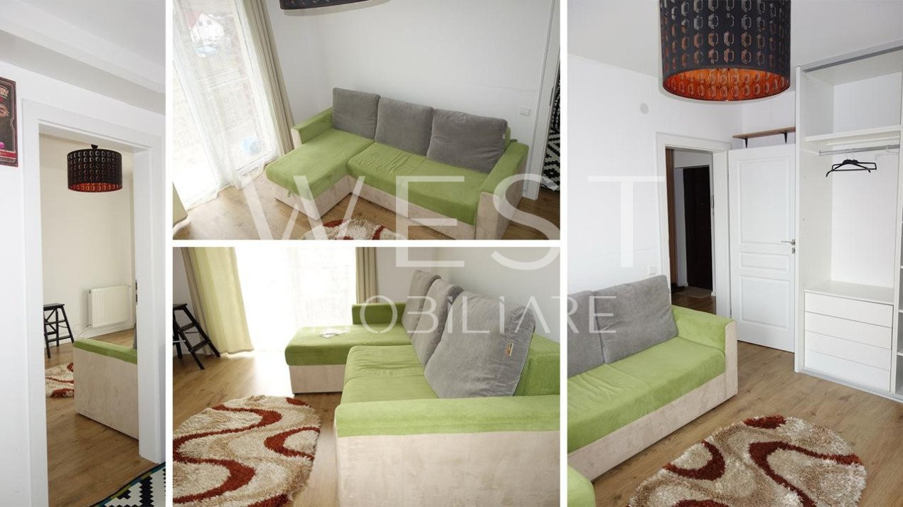 Apartament 2 cam. / 37 mp / Str. Eroilor, Florești / Mobilat & Utilat