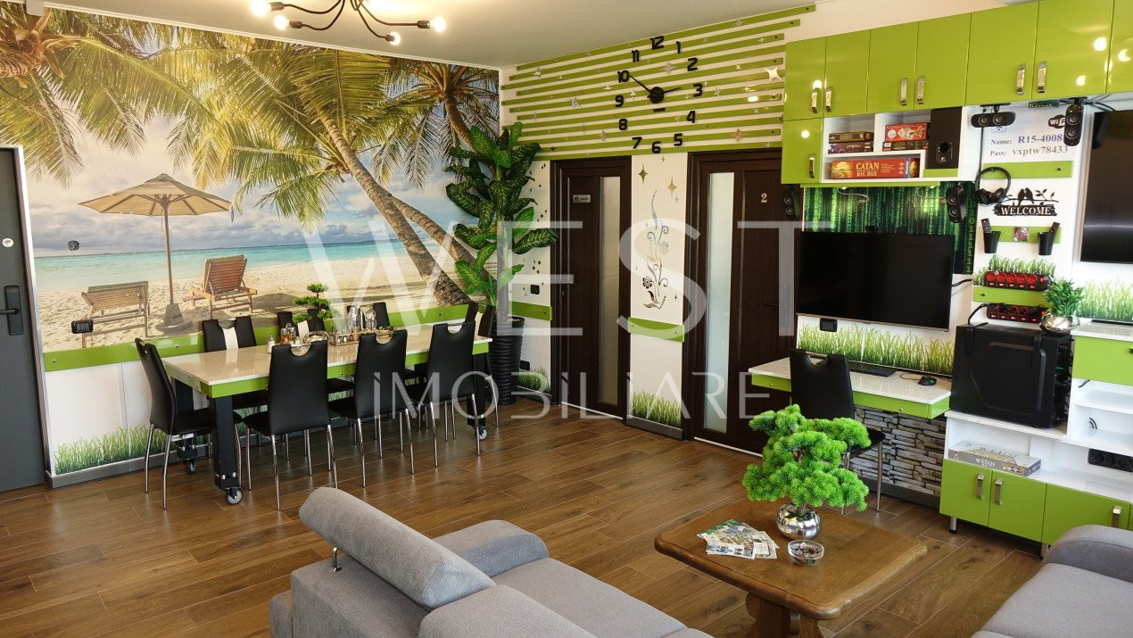 Penthouse 3 camere 2 bai | 78mp | Parcare | Panoramic View Vivo | 