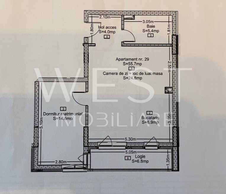 Apartament 2 camere | 56mp se predă FINISAT | zona Oncos | Parcare 