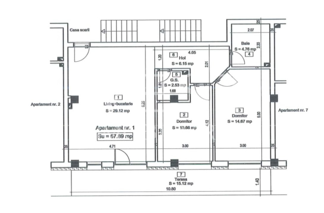 Apartament 3 camere | 68mp | zona Parc Poligon | parcare subterana 