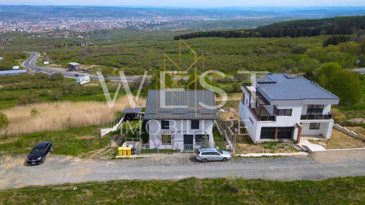 Casa 265mp + 920 mp teren! Terasa panoramica! Feleac - Cluj!