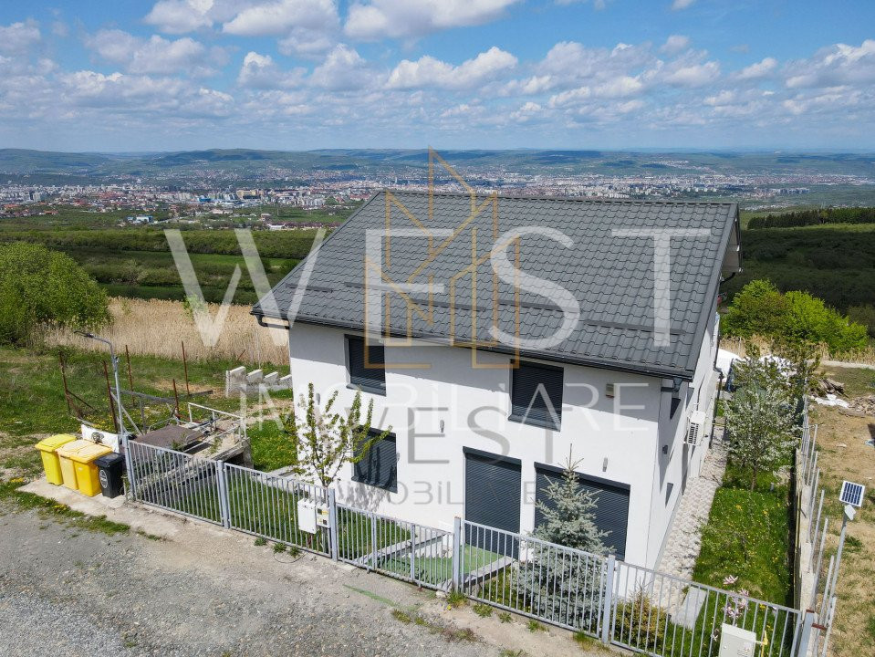 Casa 265mp + 920 mp teren! Terasa panoramica! Feleac - Cluj!
