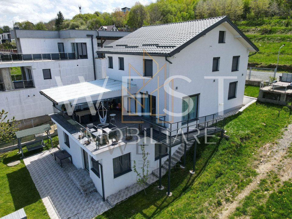 Casa 265mp + 920 mp teren! Terasa panoramica! Feleac - Cluj!