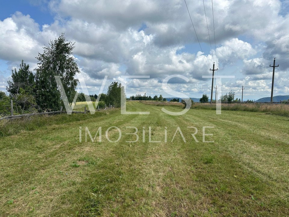 Teren cu VIEW în MĂRIȘEL pretabil pentru CABANA/Panouri FOTOVOLTAICE