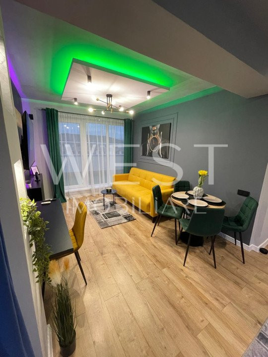 Apartament 3 camere 33mp terasa! Ultra mobilat! Nou! Zona Urusagului!