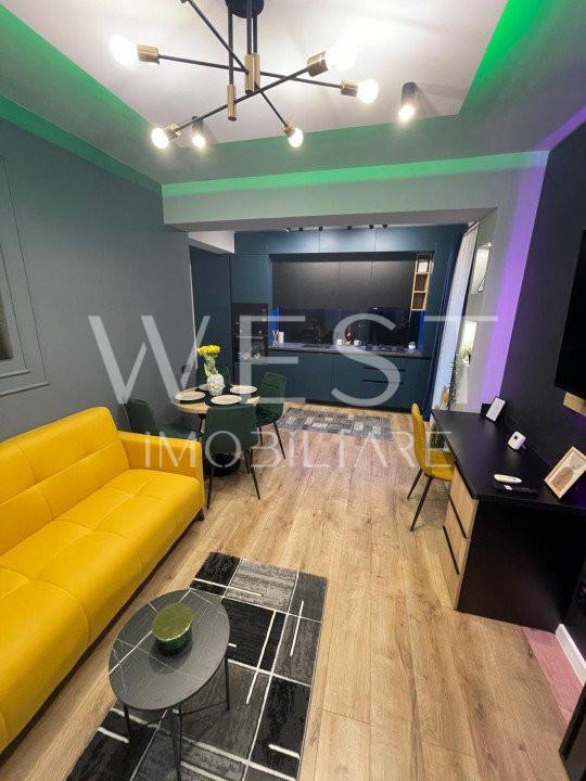 Apartament 3 camere 33mp terasa! Ultra mobilat! Nou! Zona Urusagului!