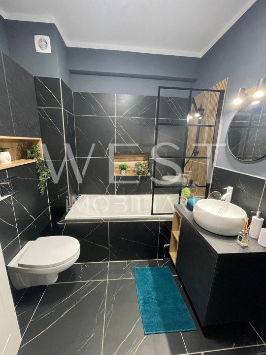 Apartament 3 camere 33mp terasa! Ultra mobilat! Nou! Zona Urusagului!