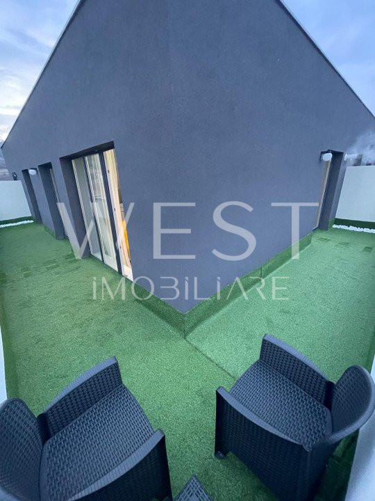 Apartament 3 camere 33mp terasa! Ultra mobilat! Nou! Zona Urusagului!