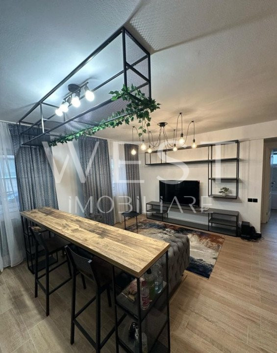 Apartament 2 camere! Mobilat/Utilat Modern! nou! Zona Stadionului!
