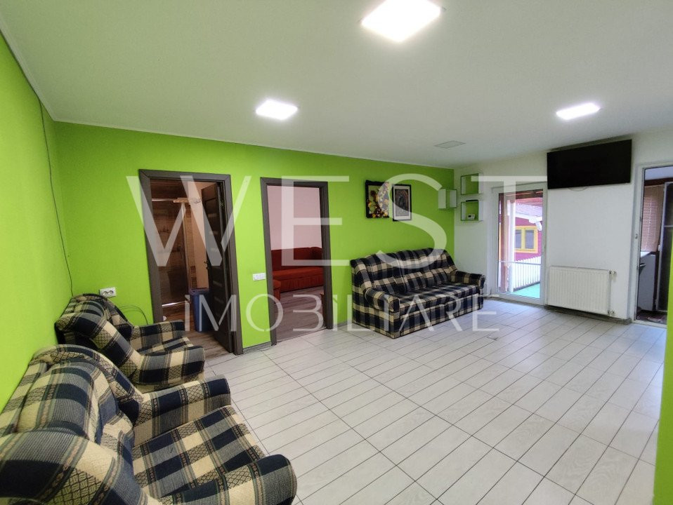 Apartament 3 cam. mobilat & utilat 80mp | STEJARULUI | TERASA 50 mp | 