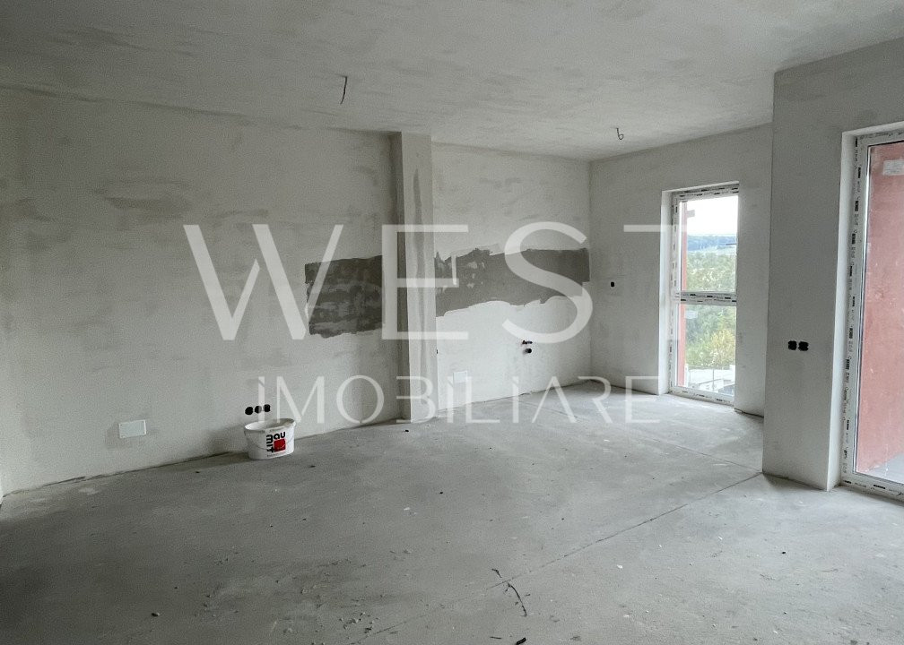 Apartament cu 2 camere, 54mp! Balcon 6mp! Orientat Vest! 5 min de BMW!