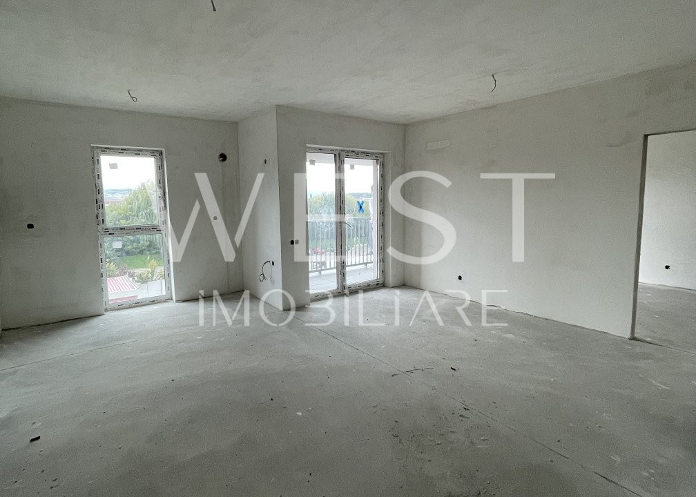Apartament cu 2 camere, 54mp! Balcon 6mp! Orientat Vest! 5 min de BMW!